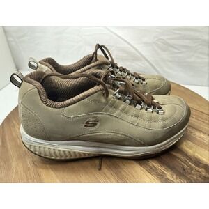 Skechers Shape Ups Athletic Shoes size 8.5 Brown Wear‎ See Pictures Womens
